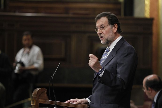 Mariano Rajoy (PP) en el Congreso