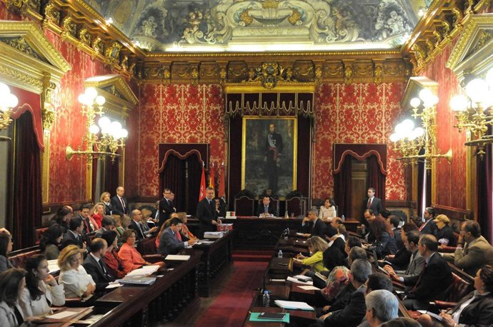 Salón De Plenos De La Casa De La Villa De Madrid