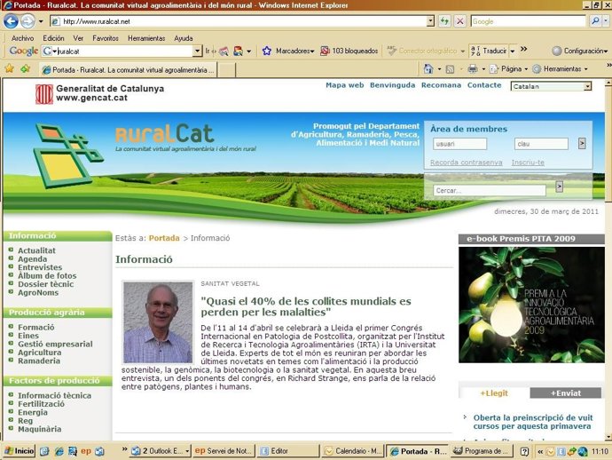 Portal Ruralcat de la Generalitat de Catalunya