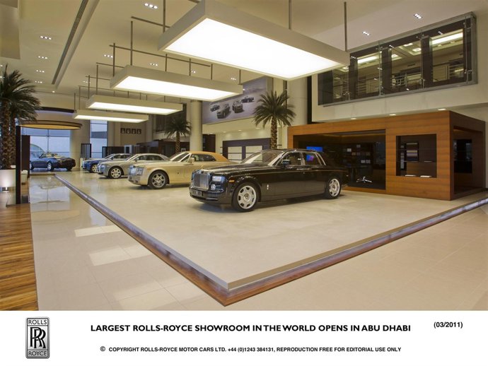Concesionario de Rolls-Royce en Abu Dhabi