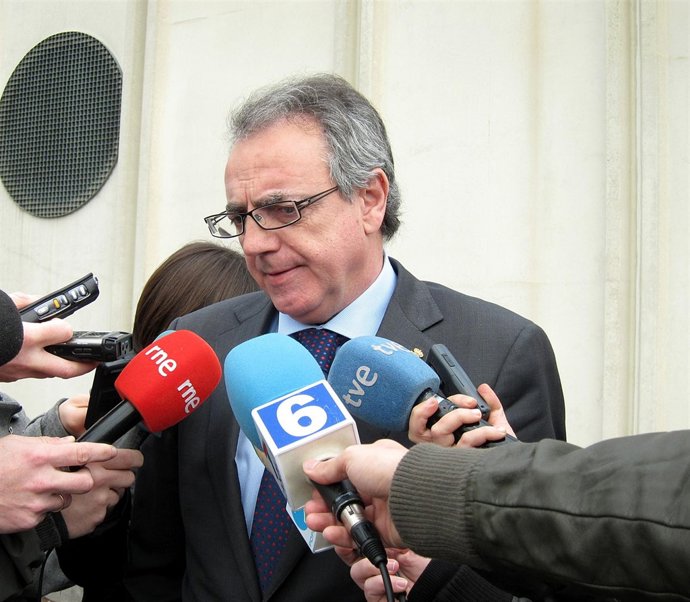 El presidente del Gobierno de Navarra, Miguel Sanz.