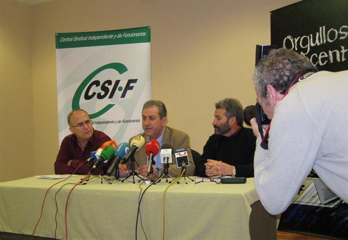 l presidente del sector nacional de Enseñanza de CSI-F, Eliseo Moreno