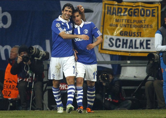 Raúl con el Schalke 
