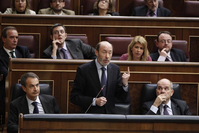 Ministro de Interior, Alfredo Pérez Rubalcaba