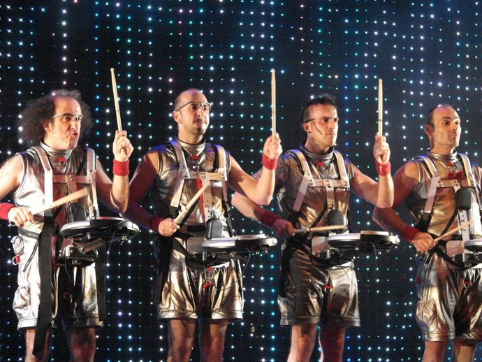 Los cuatro protagonistas de 'Sensormen'