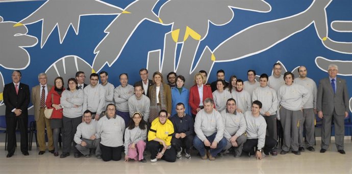 Cospedal visita ASPRONA