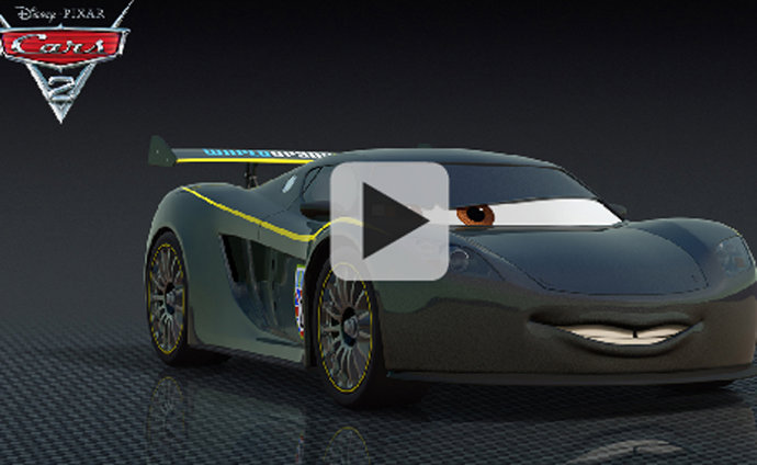 Lewis Hamilton en Cars 2