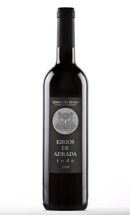 El Vino Kirios de Adrada Todo, que se degustará en la cata.