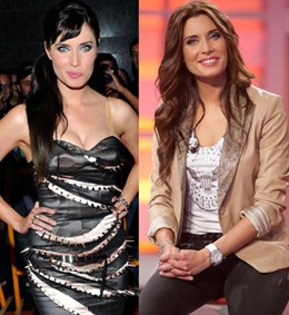 Montaje looks de Pilar Rubio