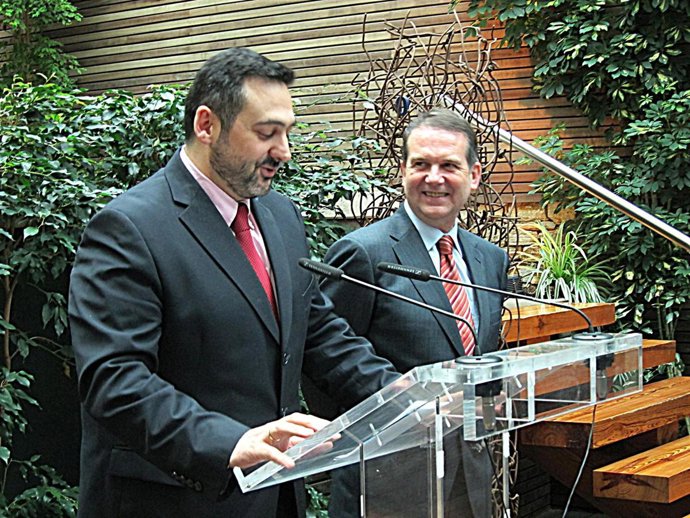 Presentación de la ruta Vigo-Londres de Vueling