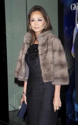 MADRID, SPAIN - MARCH 17:  Isabel Preysler attends Giorgio Armani and Vogue part