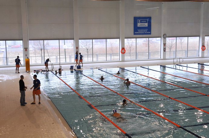 Polideportivo piscina municipal de Madrid