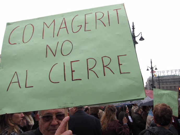 Afectados por el cierre del Magerit y otros centros ocupacionales