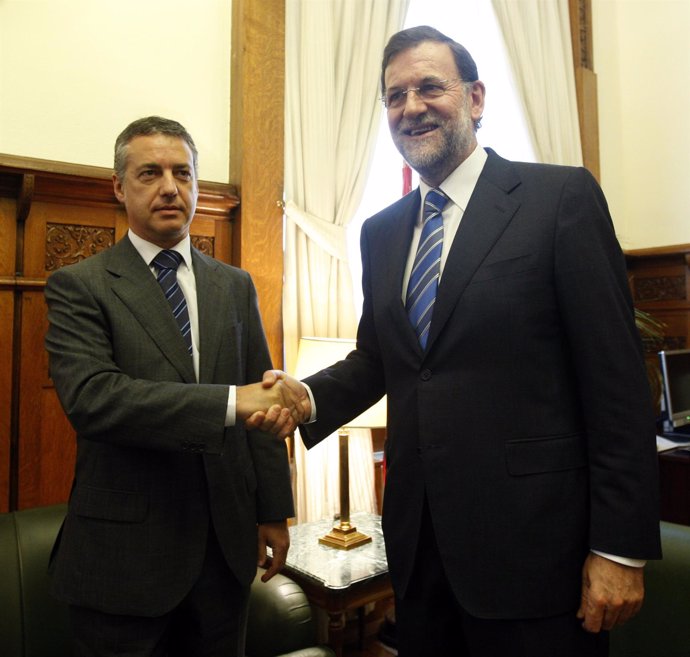 Iñigo Urkullu y Mariano Rajoy