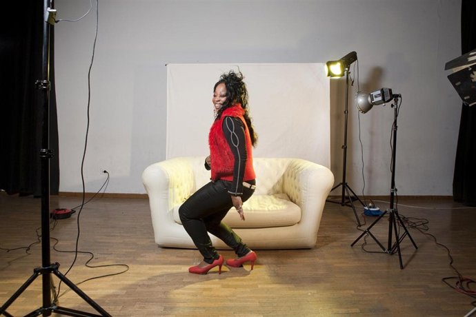 Una de las imágenes de la exposición 'Retratos de luz' en La Nau