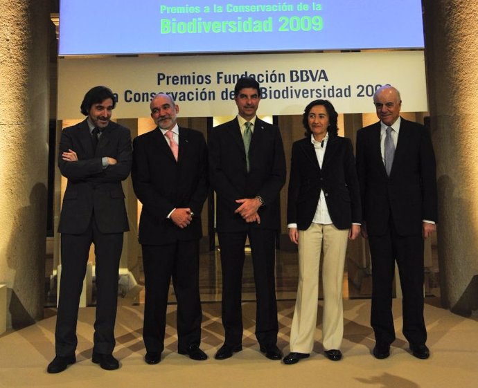 Entrega del Premio de Conservación de Biodiversidad Fundación BBVA