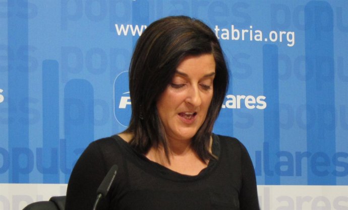 María José Sáenz de Buruaga, secretaria general del PP cántabro