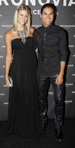 Julio José Iglesias y su novia