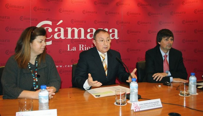 Presidente de la Cámara de Comercio de La Rioja, José María Ruiz Alejos
