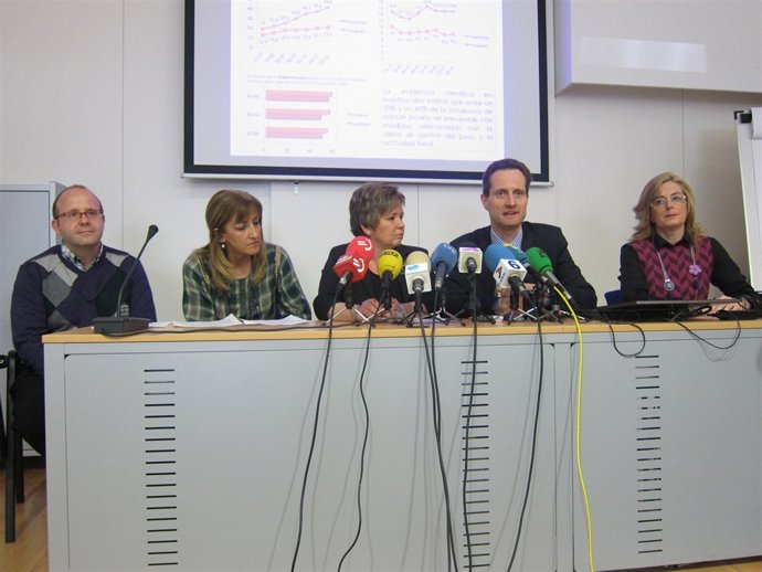 Rueda de prensa con motivo del Día Europeo del Cáncer Colorrectal.
