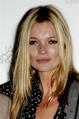 La modelo británica Kate Moss