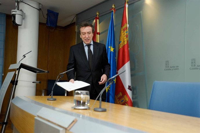 De Santiago-Juárez, durante la rueda de prensa posterior al Consejo.