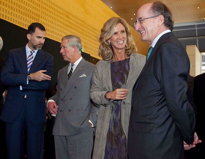 Príncipe Felipe, Príncipe Carlos, Garmendia y Brufau