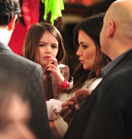 Suri Cruise y Katie Holmes 