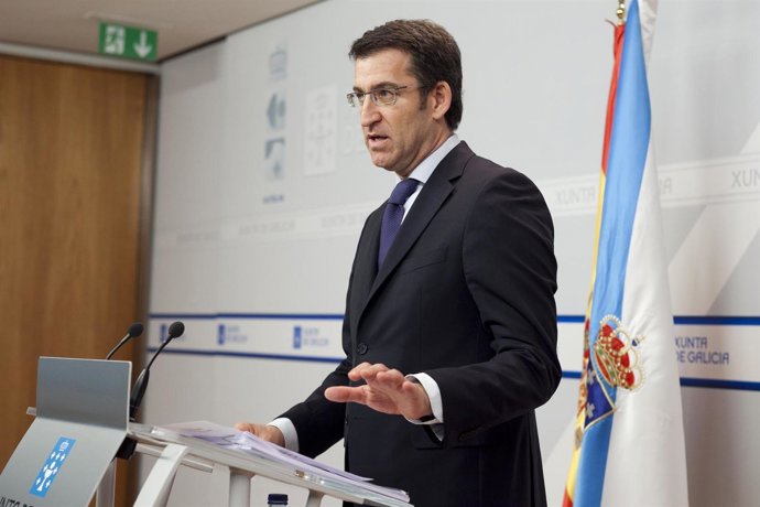 Alberto Núñez Feijóo comparecerá en rolda de prensa para dar conta dos asuntos t