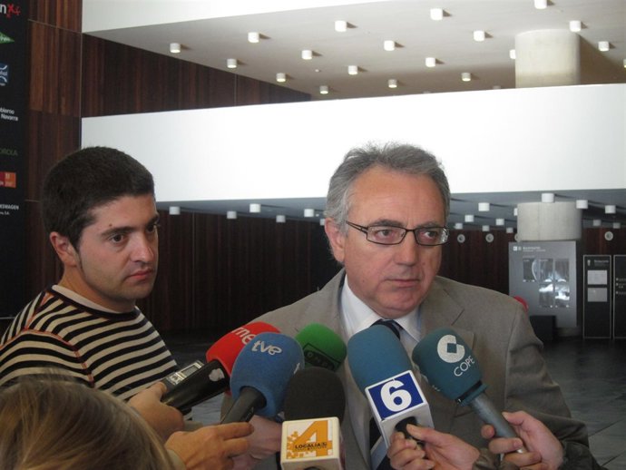 El presidente del Gobierno de Navarra, Miguel Sanz.