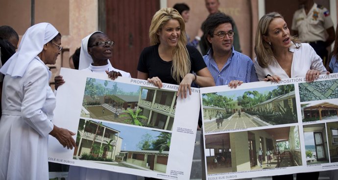 Shakira en Haiti