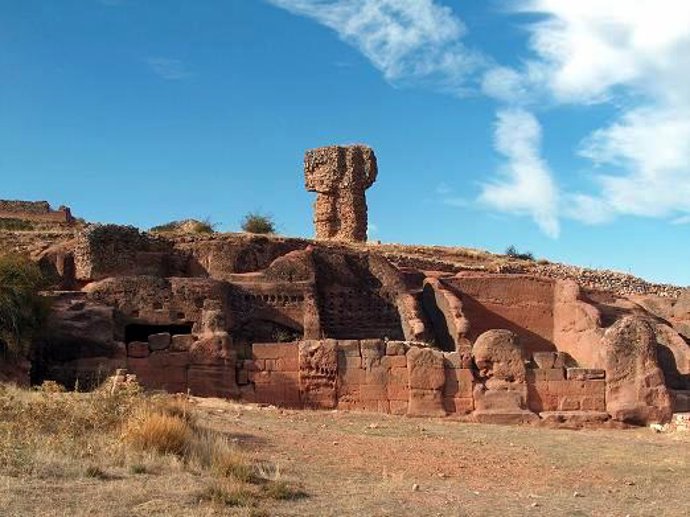Yacimiento arqueológico de Tiermes. 