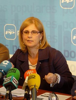 La candidata del PP a la Alcaldía de Jerez (Cádiz), María José García Pelayo, en