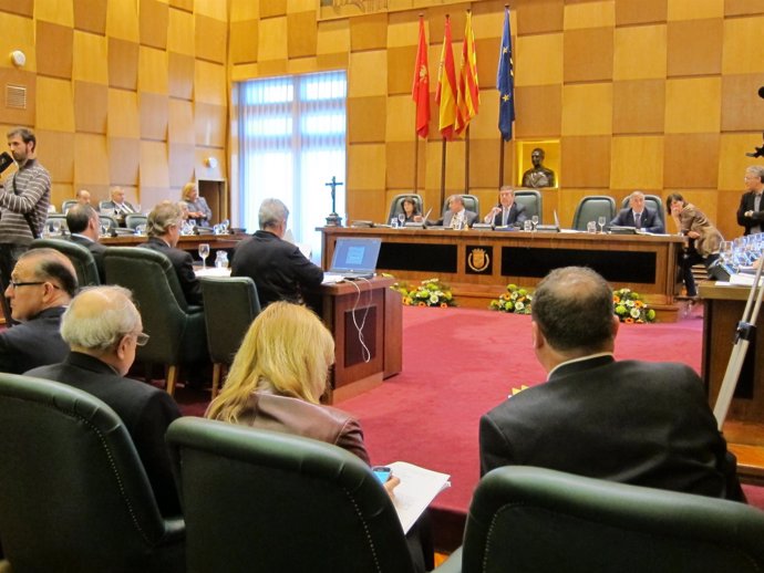 Pleno municipal de Zaragoza