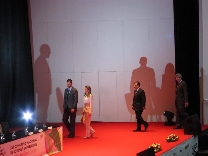 Los Príncipes en Badajoz