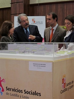 Antón durante la visita al Congreso de la Autonomía Personal