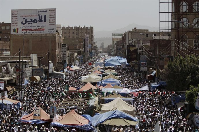 Protestas en Yemen