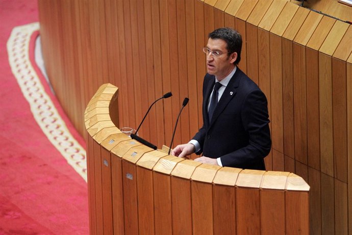 Feijoo en el debate sobre el Estado de la Autonomía