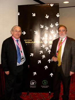 Los catedráticos de Psiquiatría José Giner y Julio Bobes