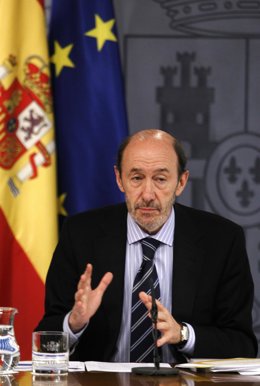 Primer plano de Alfredo Pérez Rubalcaba