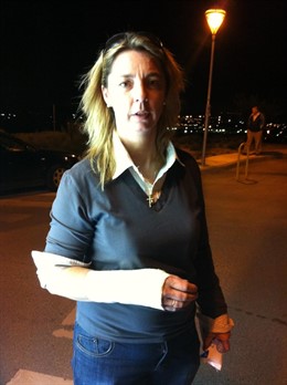 Amelia Altares, concejala agredida en Carabaña