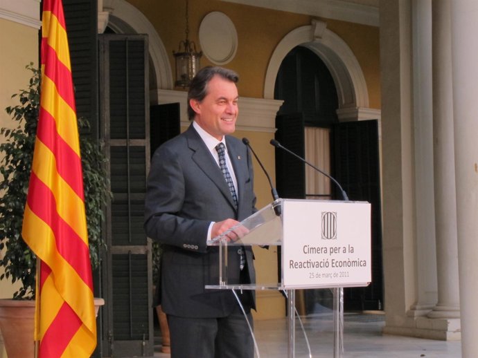Artur Mas, presidente de la Generalitat
