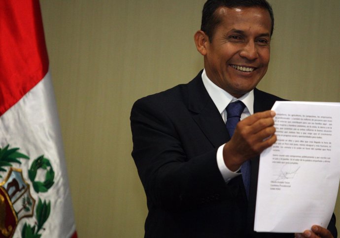 Ollanta Humala, candida a la Presidencia de Perú