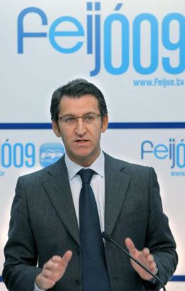 El Presidente Del Ppdeg, Alberto Núñez Feijóo