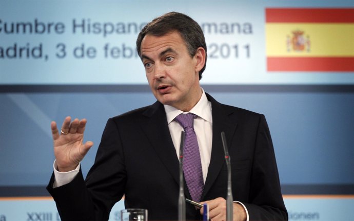 José Luis Rodríguez Zapatero en Moncloa