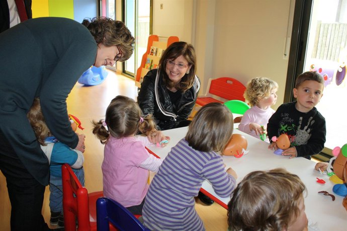 La consellera de Enseñanza, Irene Rigau