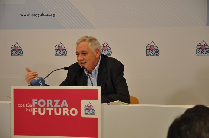 Guillerme Vázquez, portavoz nacional del BNG