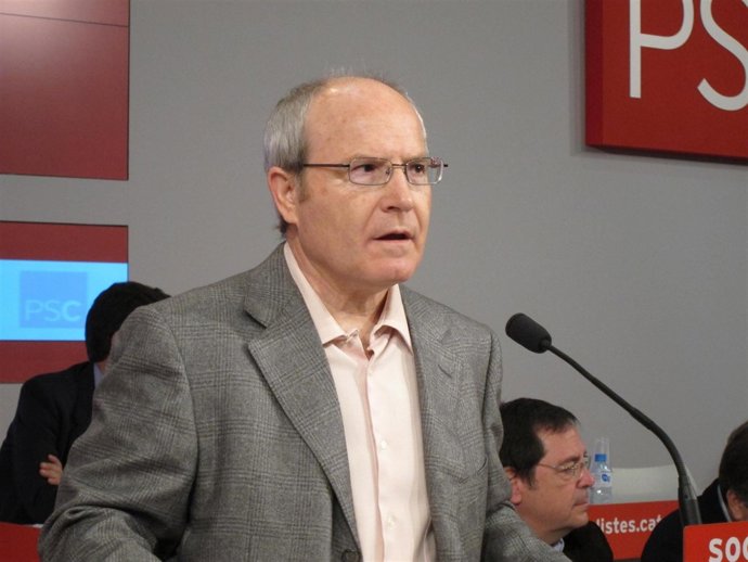 El primer secretario del PSC, José Montilla