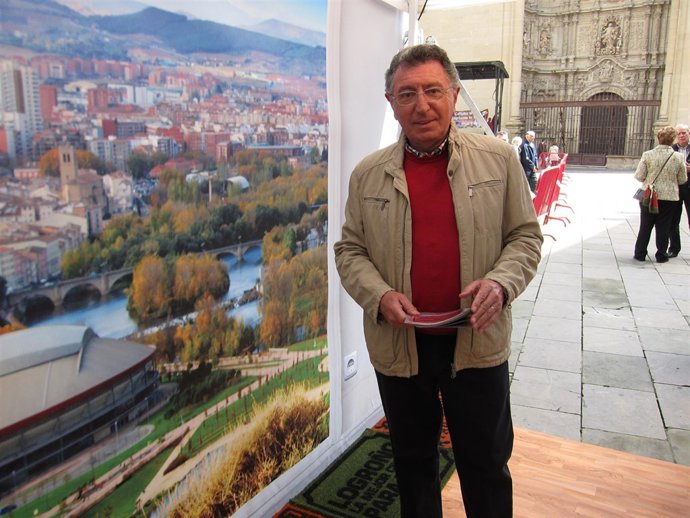 El alcalde de Logroño, Tomás Santos