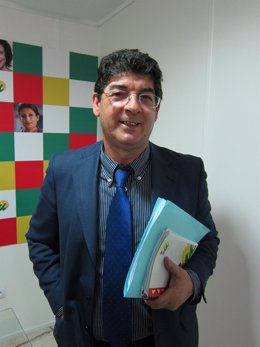 El coordinador general de IU en Andalucía, Diego Valderas